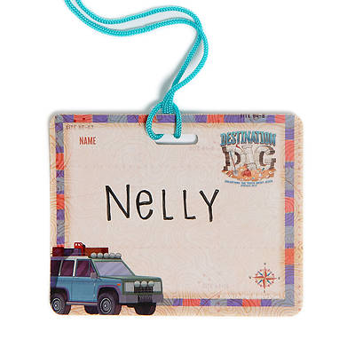 Picture of Vacation Bible School VBS 2021 Destination Dig Unearthing the Truth About Jesus Name Tags Pkg 20