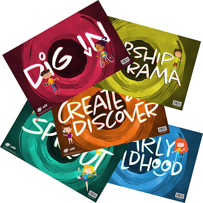 Picture of Vacation Bible School VBS 2021 Come to The Table Activity Area Poster Pack