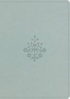 Picture of ESV Large Print Value Personal Size Bible, Red Letter (Trutone, River Stone, Branch Design)