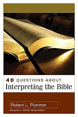 Picture of 40 Questions about Interpreting the Bible