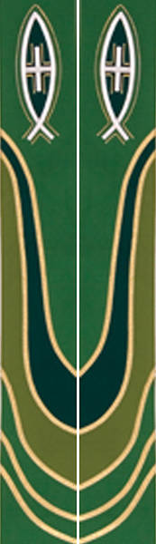 Picture of Abbott Hall Ascension Series NS59053 Ordinary Time Stole