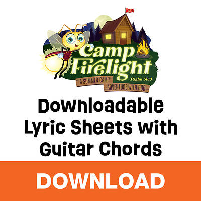 Picture of VBS 2024 Camp Firelight Lyric Sheets with Guitar Chords Download