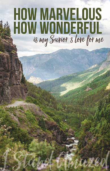 Picture of I Stand Amazed General Worship Regular Size Bulletin