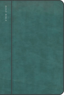 CSB Large Print Compact Reference Bible, Optimal Type, Digital Study Edition, Teal Leathertouch