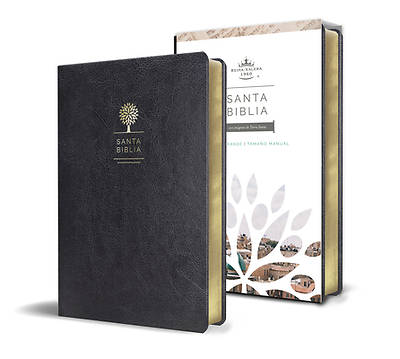 Picture of Biblia Reina Valera 1960 Letra Grande. Símil Piel Color Negro, Tamaño Manual / Spanish Holy Bible Rvr 1960. Handy Size, Large Print, Black Leathersoft