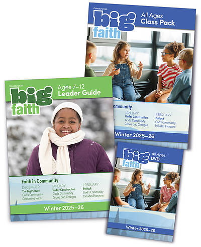 Picture of Cokesbury Kids Big Faith Winter 2025-26 Leader Kit Ages 7-12