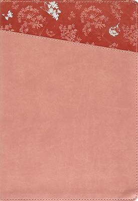 Niv, Thinline Bible, Large Print, Leathersoft, Pink, Red Letter, Thumb Indexed, Comfort Print
