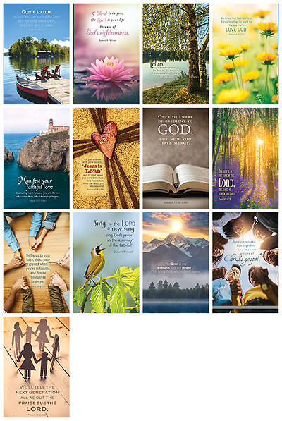 Picture of Word Alive! Weekly Bulletin Letter (Without Message) July - August - September Kit (Packages of 25)