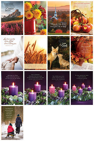 Picture of Word Alive! Weekly Bulletin Letter (Without Message) October - November - December Kit (Packages of 25)