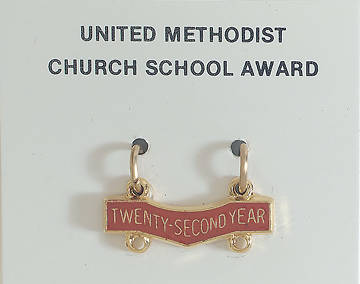 Picture of United Methodist Attendance Bar 22