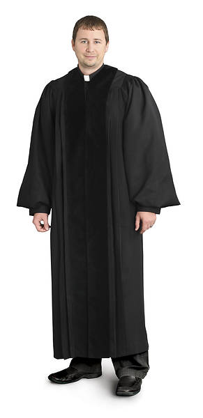 Picture of Abbott Hall NPG26B Men's Slim-Cut Robe