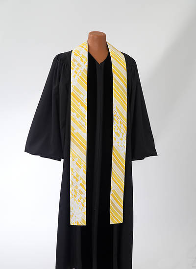 Picture of Gold Botanical Stole