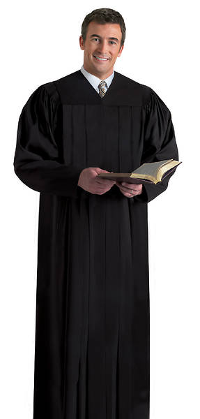 Picture of Murphy Qwick Ship Plymouth H-203 Black Pulpit Robe