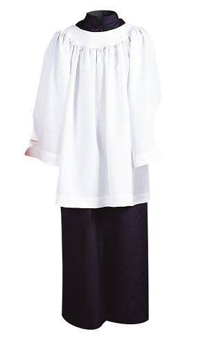 Picture of Abbey Brand Style 215S Acolyte Cassock Black - 15