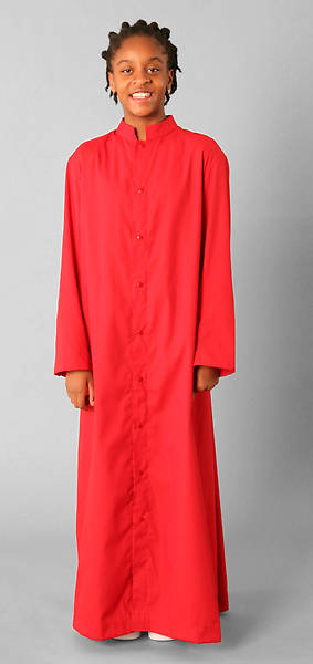 Abbey Brand Style 215 Snap Front Acolyte Cassock