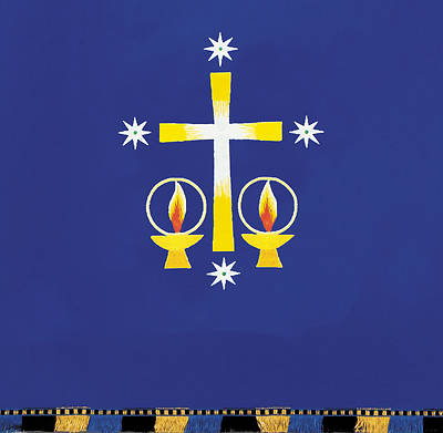 Picture of Gaspard Castle Craft 349/774 Cross Pulpit Scarf