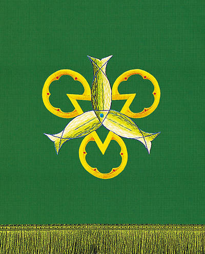 Picture of Gaspard Castle Craft 347 Pulpit Scarf