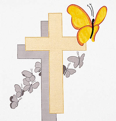 Picture of Gaspard 3399 He Lives Pulpit Scarf