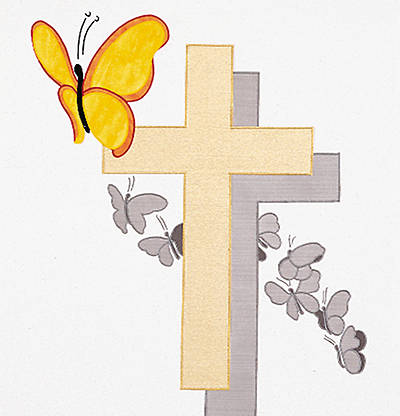 Picture of Gaspard 3399 He Lives Lectern Scarf