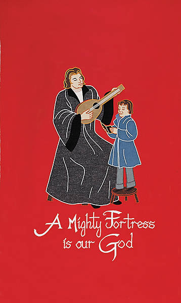 Picture of Gaspard 4240 A Mighty Fortress Banner