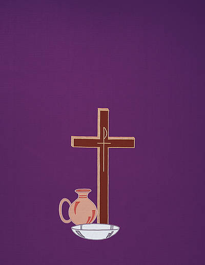 Picture of Gaspard 5270 The Last Supper Pulpit Scarf