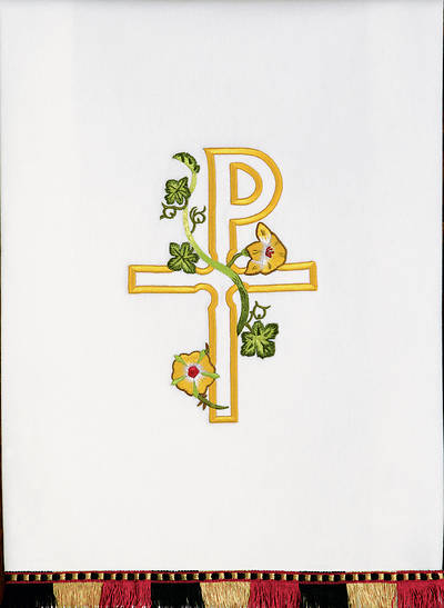 Picture of Gaspard Castle Craft 1314 Chi-Rho Pulpit Scarf