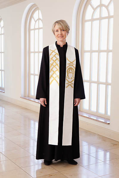 Picture of WomenSpirit Alpha and Omega Pastor Stole