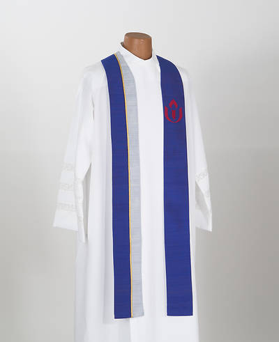 Picture of WomenSpirit Faith Pastor Stole with Unitarian Universalist Logo