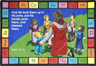 Picture of Into His Arms Children's Area Rug