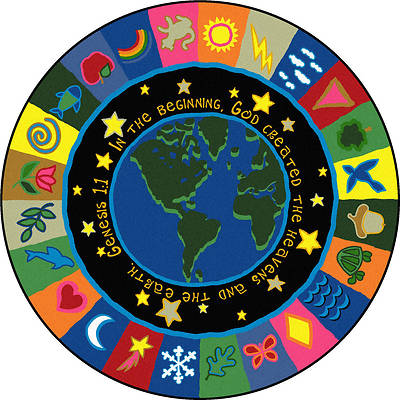 Picture of In the Beginning Children's Area Rug
