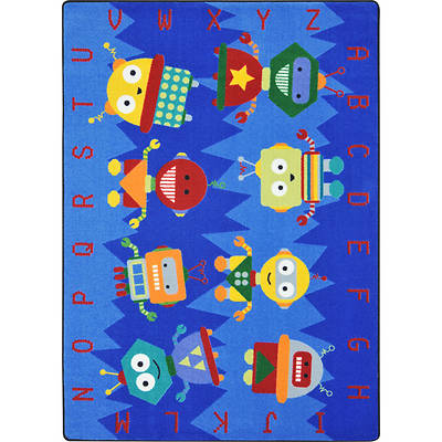 Picture of Alphabet Bots Children's Area Rug