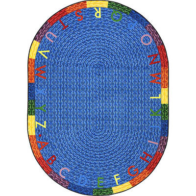 Picture of Alphabet Braid Children's Area Rug