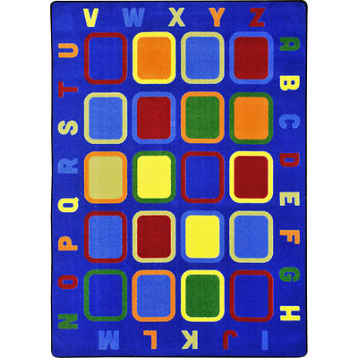 Picture of Alphabet Tiles Children's Area Rug