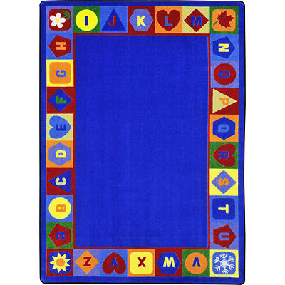 Picture of Seasons & Shapes Alphabet Children's Area Rug