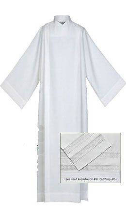 Picture of Abbey Brand Style 433 Front Wrap Alb