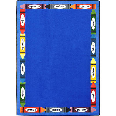 Picture of Bilingual Colors Children's Area Rug