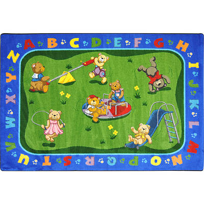 Picture of Teddy Bear Playground Children's Area Rug