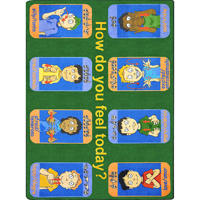Picture of Signs of Emotions Children's Area Rug
