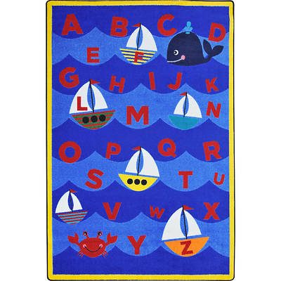 Picture of Sailor's Alphabet Children's Area Rug