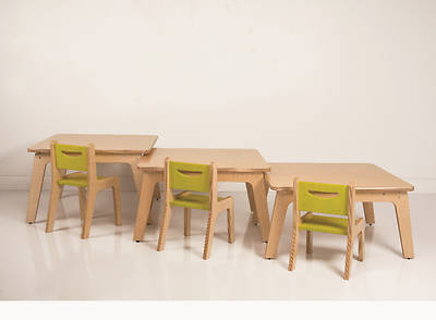 Picture of Whitney Brothers Maple Top Square Table