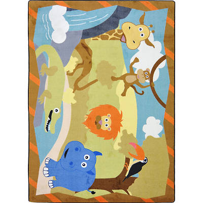 Picture of Jungle Babies Children's Area Rug