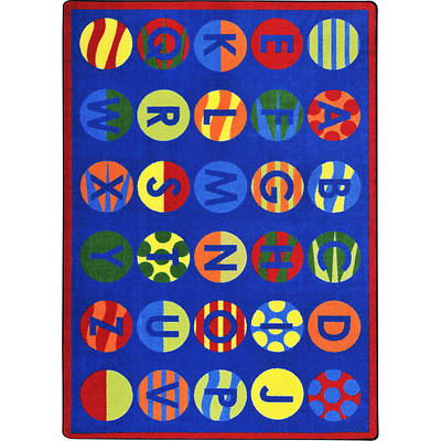 Picture of Alphabet Patterns Children's Area Rug