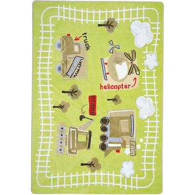 Picture of Big Machines Children's Area Rug
