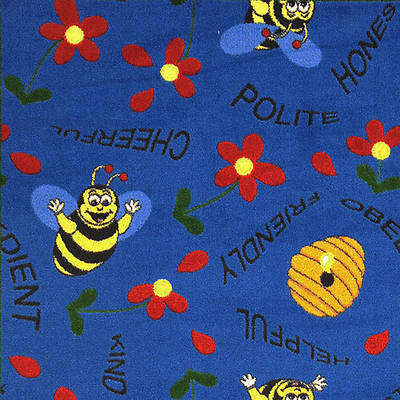 Picture of Bee Attitudes Children's Area Rug