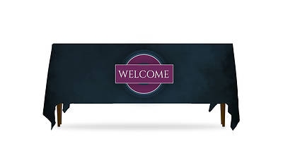 Picture of Together Circles Welcome Table Throw