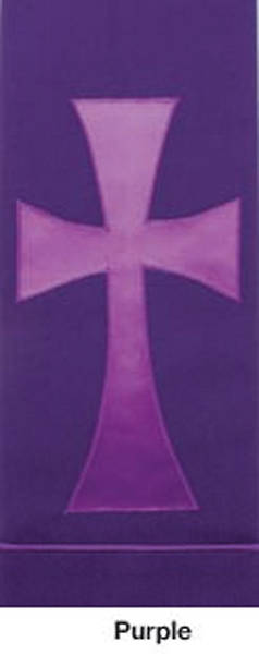 Picture of Pure and Simple Cross Deluxe Altar Runner Purple