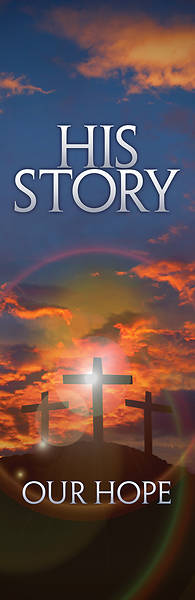 Picture of His Story Our Hope 2' x 6' Banner