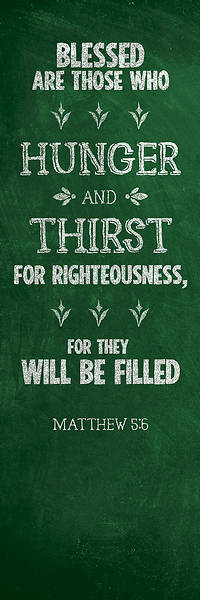 Picture of Chalkboard Art Green 2' x 6' Banner