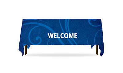 Picture of Flourish Welcome Table Throw