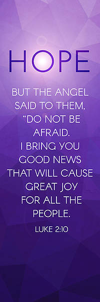Picture of Hope Luke 2 Advent Banner